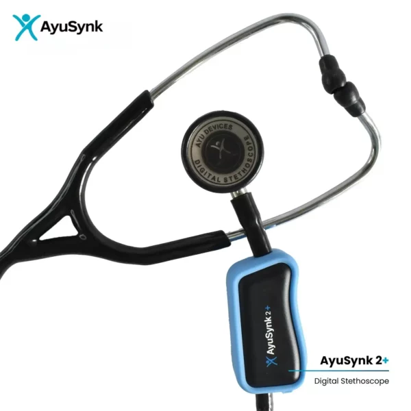 Digital stethoscope AyuSynk 2+ Enhanced Auscultation