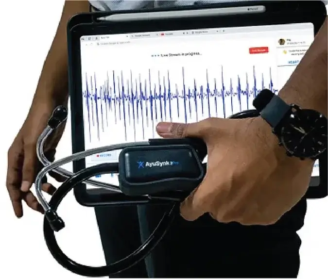 AyuSynk MedTech Digital Stethoscope
